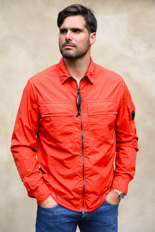  Image du produit SURCHEMISE C.P COMPANY NYLON ORANGE H076A-468 - 6