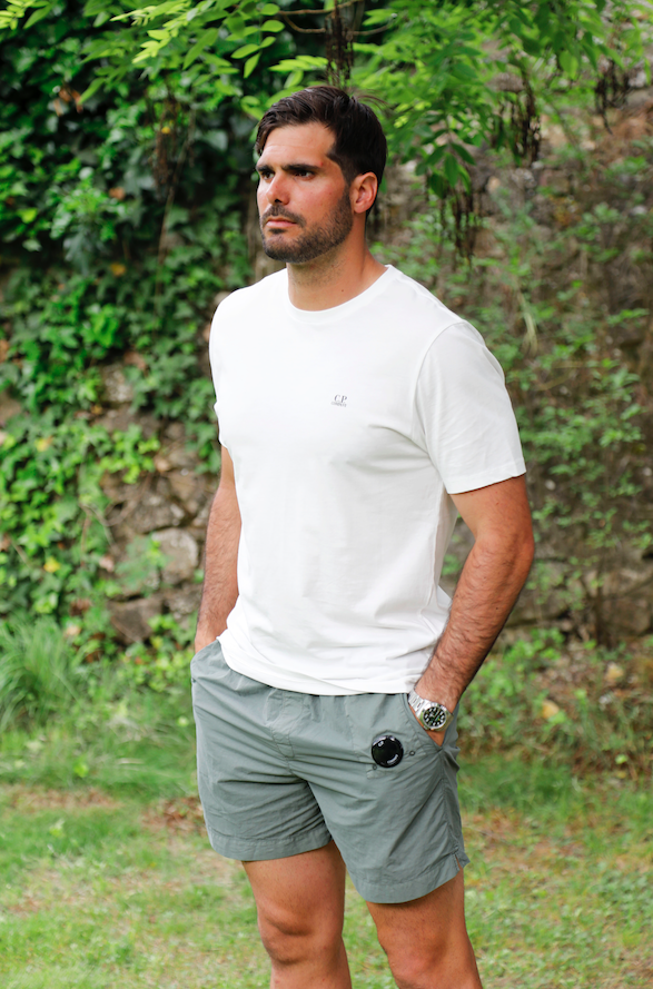  Image du produit T-SHIRT C.P COMPANY BLANC LUNETTES S037A-103 - 6