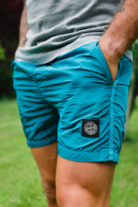  Image du produit MAILLOT DE BAIN STONE ISLAND NYLON TURQUOISE 7415B0643-V0042 - 6