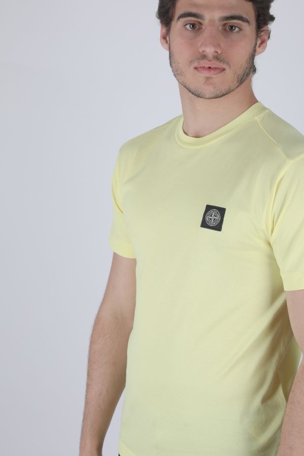 Produit TEE SHIRT STONE ISLAND JAUNE 721524113-V0031
