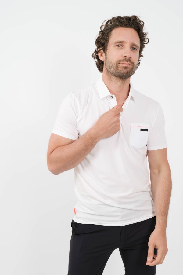Produit POLO RRD BLANC 24204-09