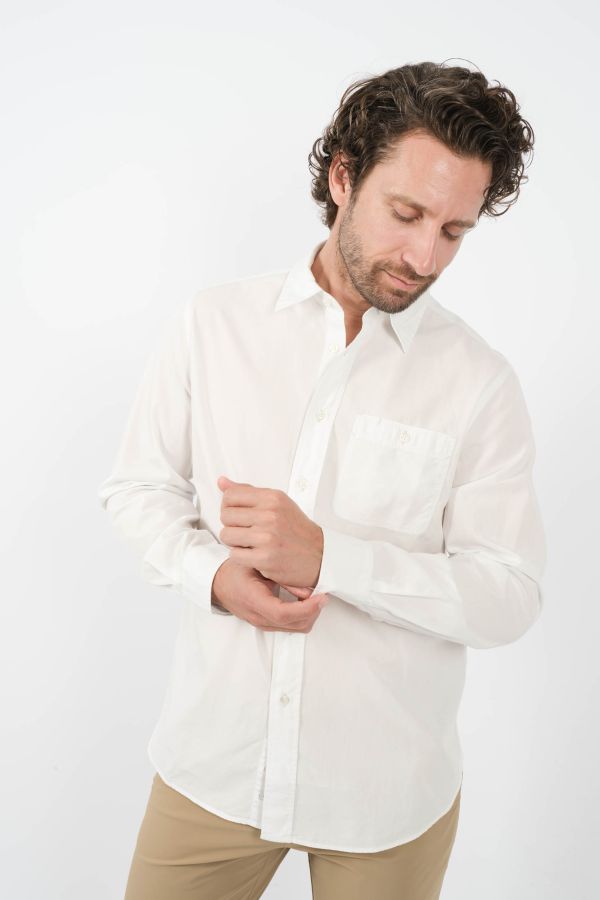 Produit CHEMISE WOOLRICH BLANCHE S0130-808