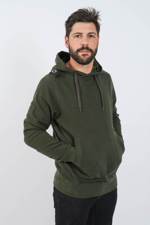 Produit SWEAT MASTRUM A CAPUCHE VERT MAS4465-M306