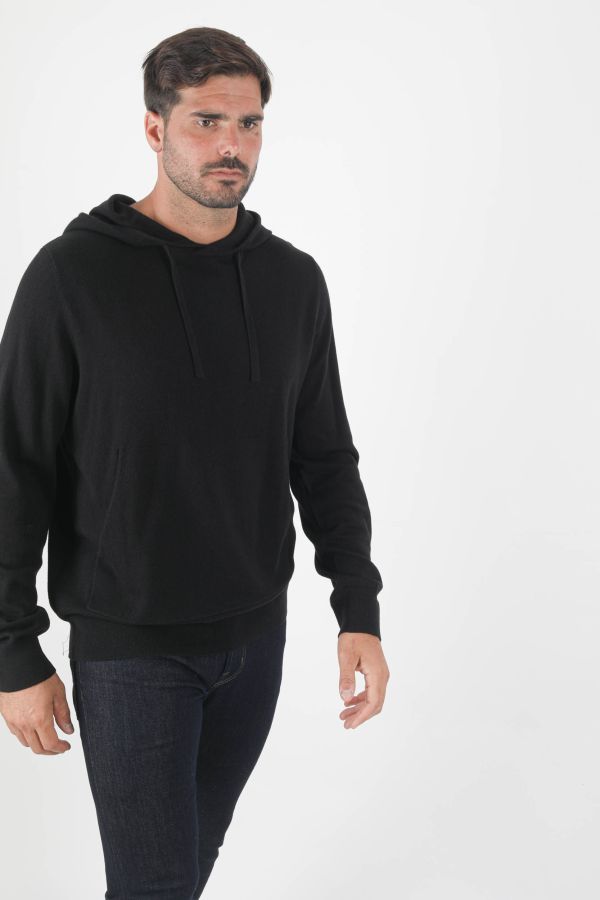 Produit PULL A CAPUCHE FILIPPA K NOIR 27384-1433