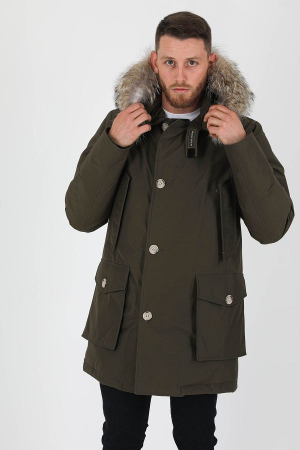 Produit ARTIC PARKA KAKI AVEC FOURRURE U0482MR-DAG