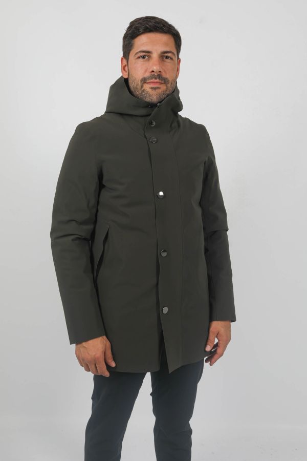 Produit PARKA RRD DOUBLE DOUDOUNE KAKI W23006-21