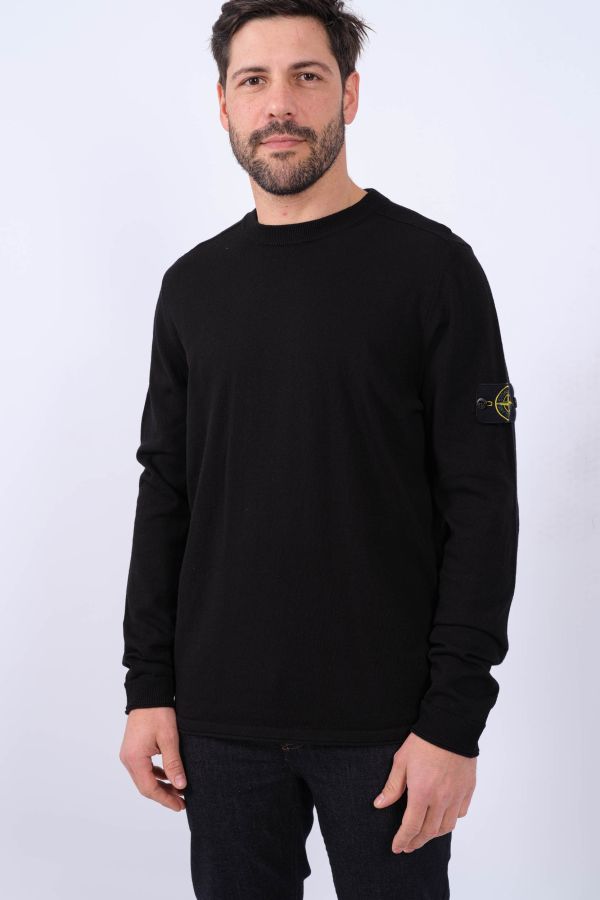 Produit PULL STONE ISLAND NOIR 8015532B9-A0029